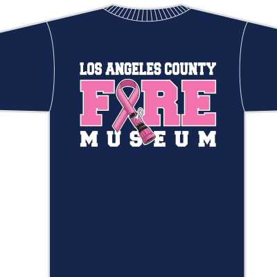 Breast Cancer Awareness Men's T-shirt Navy